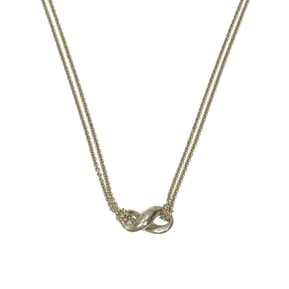 Tiffany Infinity Necklace Silver